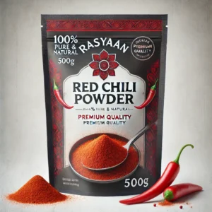 500g 100% Organic Uttarakhand Red Chilli Powder – Pure & Natural Spice for Authentic Flavor